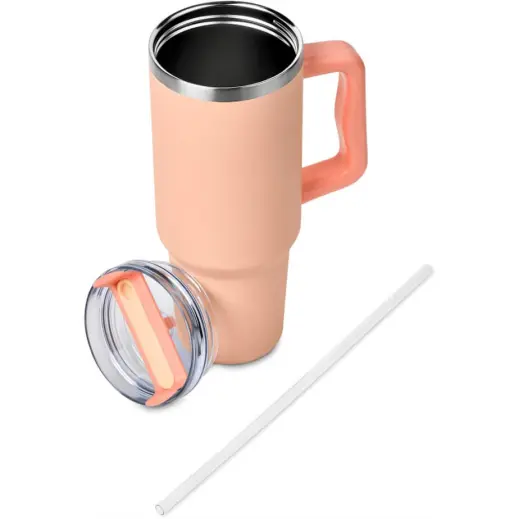Kooshty Big Kahuna Stainless Steel Vacuum Mug Peach